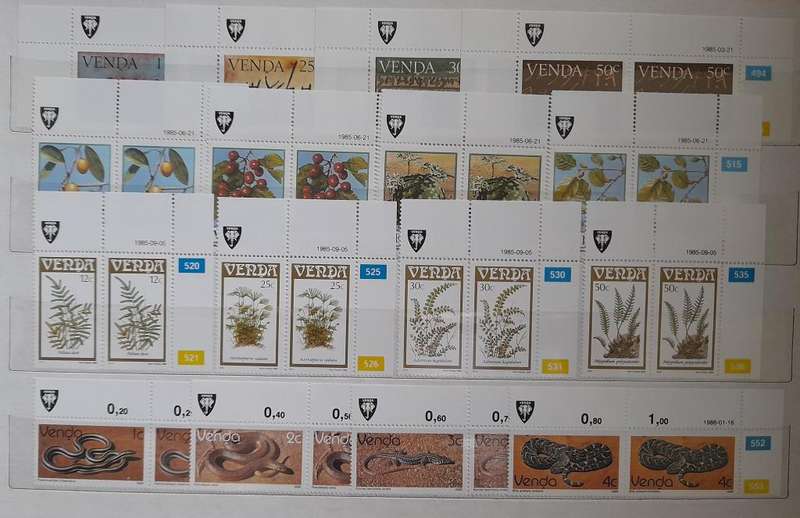 Over 430 Transkei Stamps 1976 to 1990 and Over 300 Venda Stamps 1979 to 1989