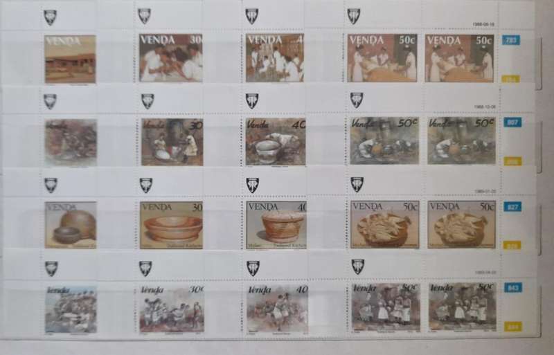 Over 430 Transkei Stamps 1976 to 1990 and Over 300 Venda Stamps 1979 to 1989