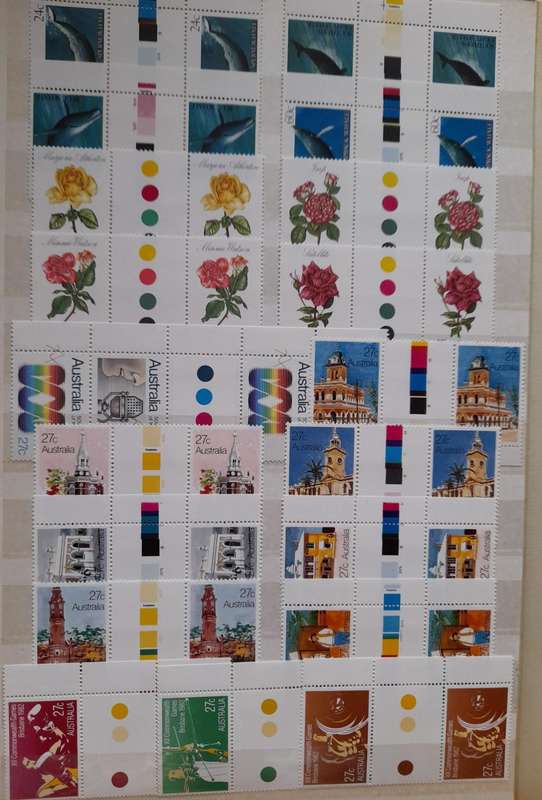 Over 1500 Stamps from Australia 1979 to 1996 and Antarctic 1957 to 1997 and Extra Booklets