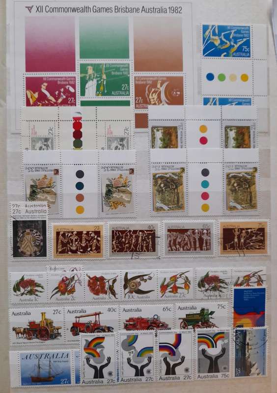 Over 1500 Stamps from Australia 1979 to 1996 and Antarctic 1957 to 1997 and Extra Booklets