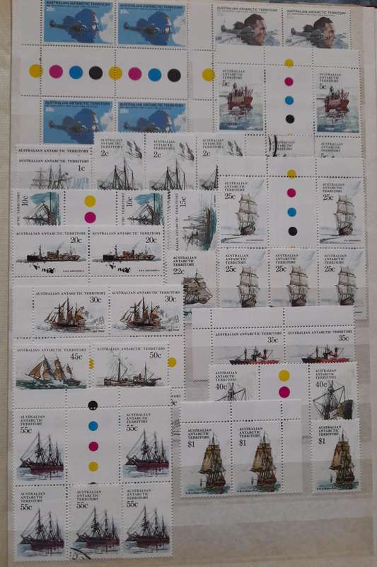 Over 1500 Stamps from Australia 1979 to 1996 and Antarctic 1957 to 1997 and Extra Booklets