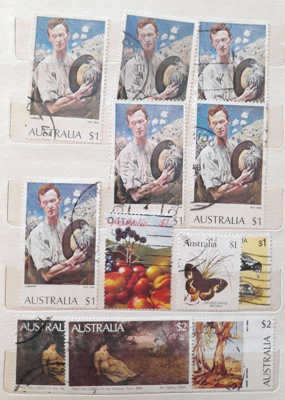 Over 90 Stamps from RSA, Great Britain, Australia, Zimbabwe, New Zealand, Transkei