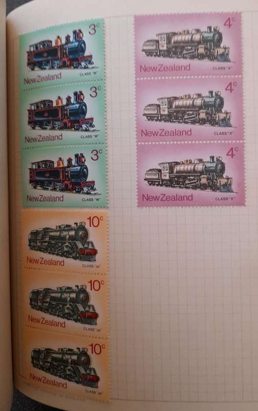 Over 500 Stamps in blocks from All Over the World, Mint State and Cancelled