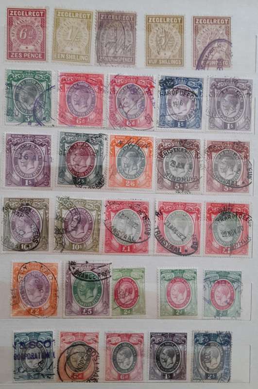 Over 450 ZAR Zegelregt and South Africa Revenue Stamps, a Comprehensive Collection
