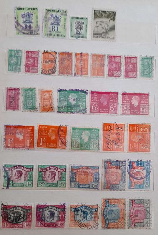 Over 450 ZAR Zegelregt and South Africa Revenue Stamps, a Comprehensive Collection