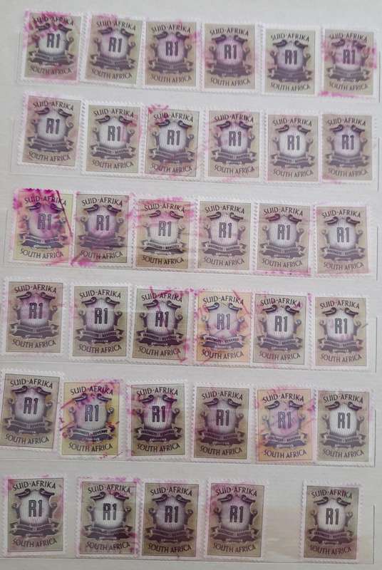 Over 450 ZAR Zegelregt and South Africa Revenue Stamps, a Comprehensive Collection