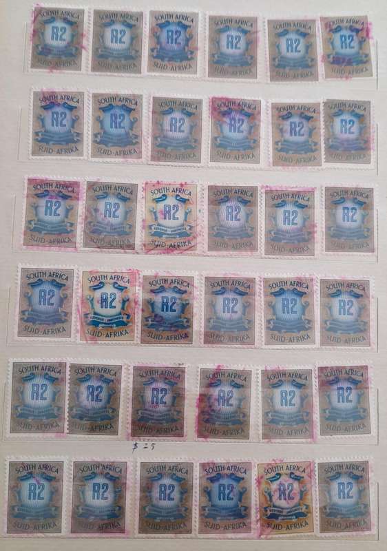 Over 450 ZAR Zegelregt and South Africa Revenue Stamps, a Comprehensive Collection