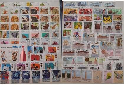 Over 1400 Stamps from Cuba, 1899 to 1988, Some Amazing Mint State Stamps