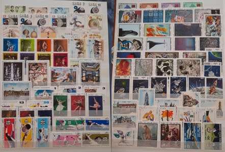 Over 1400 Stamps from Cuba, 1899 to 1988, Some Amazing Mint State Stamps