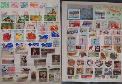 Over 1400 Stamps from Cuba, 1899 to 1988, Some Amazing Mint State Stamps