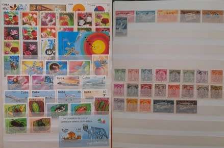 Over 1400 Stamps from Cuba, 1899 to 1988, Some Amazing Mint State Stamps