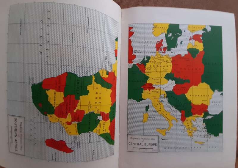 Stamp Collecting Made Easy  Vintage Booklets: Atlas and Stamp Finder