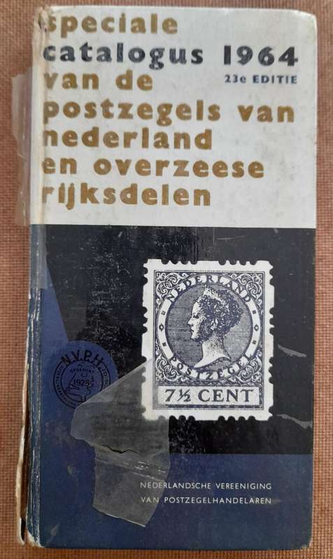 Stamp Catalogue Netherlands, 23rd Edition, 1964, Nederland en Overzeese Rijksdelen