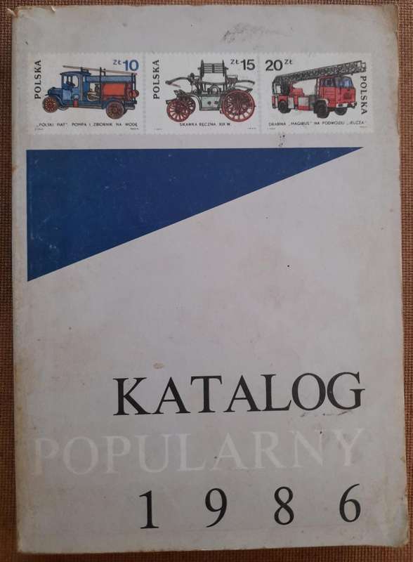 Polish Stamp Catalogue, Poland 1986, Katalog Popularny Znakow Pocztowych Ziem Polskich