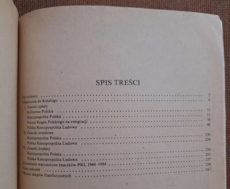 Polish Stamp Catalogue, Poland 1986, Katalog Popularny Znakow Pocztowych Ziem Polskich
