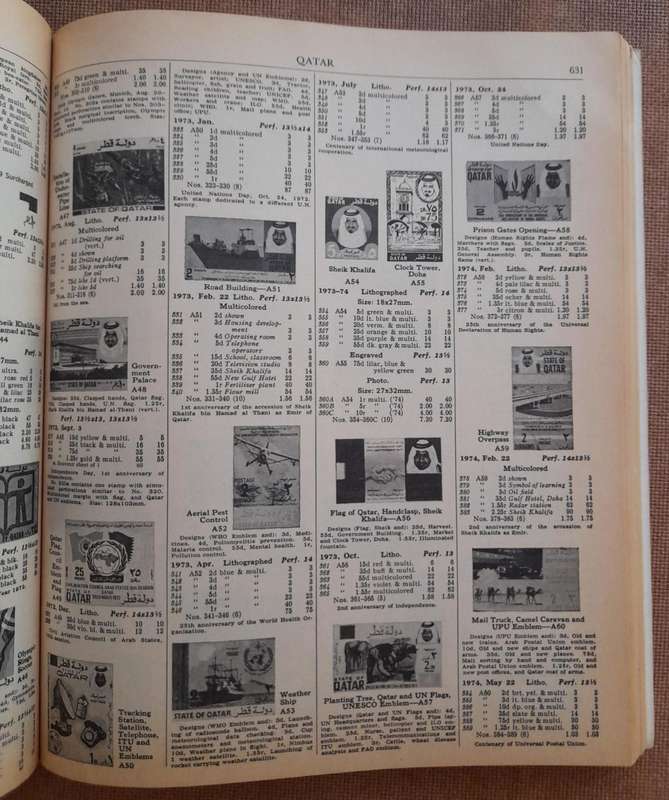 Scott 1978 Standard Postage Stamp Catalogue, Volume 1