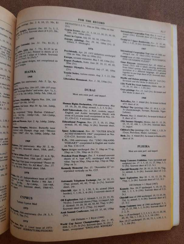 Scott 1978 Standard Postage Stamp Catalogue, Volume 1