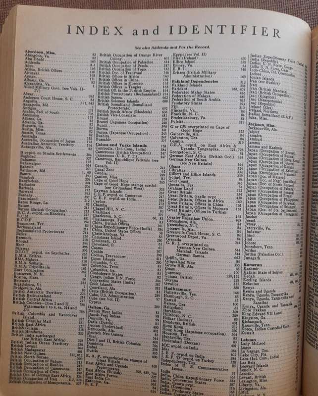 Scott 1978 Standard Postage Stamp Catalogue, Volume 1