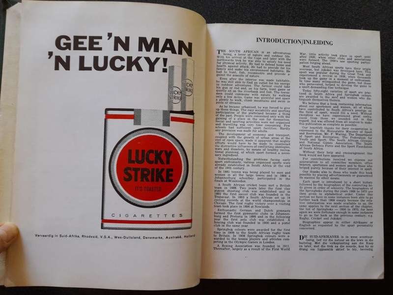 Sports Personalities South Africa / Suid-Afrika Sportpersoonlikhede 1971