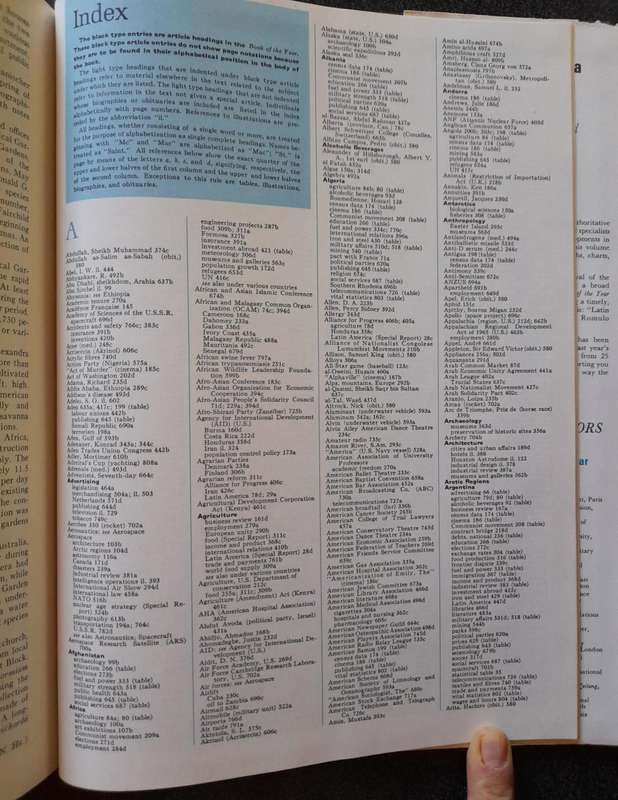 Britannica Book of the Year 1966, Events of 1965
