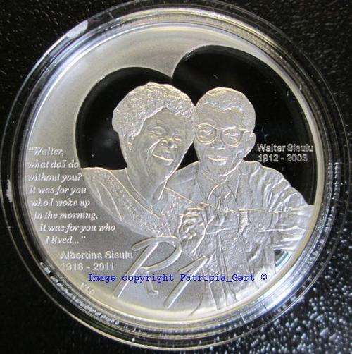 2012 Protea Proof Silver R1 coin!!