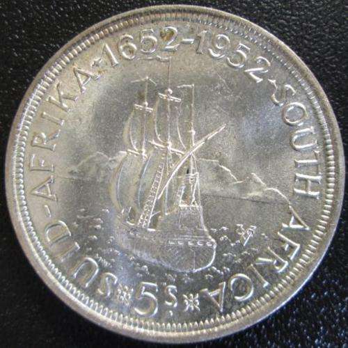 1952 Silver Crown  (5 Shillings), Uncirculated!