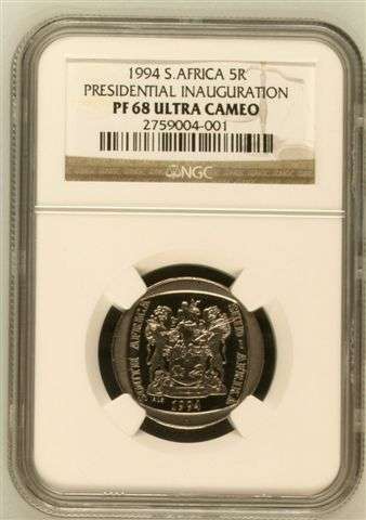 1994 Presidential Inauguration R5, NGC PF68 Ultra Cameo!!