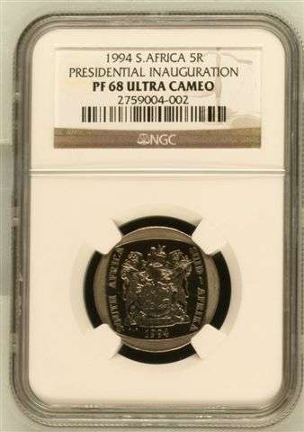 1994 Presidential Inauguration R5, NGC PF68 Ultra Cameo!!