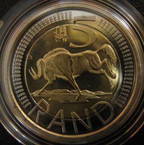 2010 "oom Paul" R5 with Coin World mintmark!