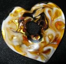 Murano Glass, Sun Flower Heart