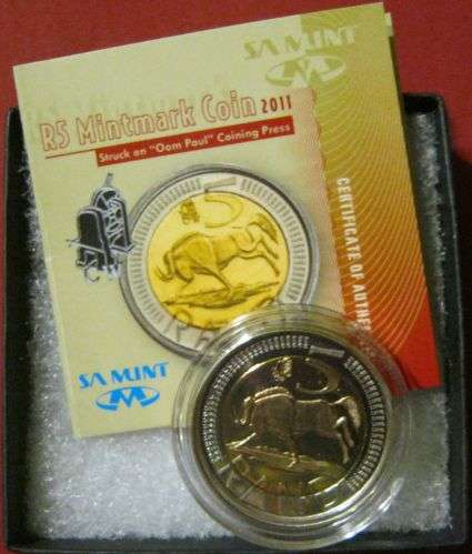 2011 "oom Paul" R5 with Coin World mintmark!