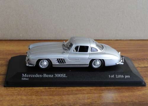 Mercedes-Benz 1955 300 SL Coupe  1955 by Minichamps