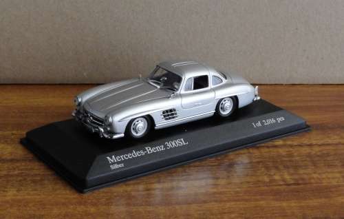 Mercedes-Benz 1955 300 SL Coupe  1955 by Minichamps