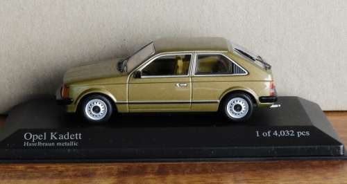 Opel Kadett 2 door (1979) Brown metallic by Minichamps