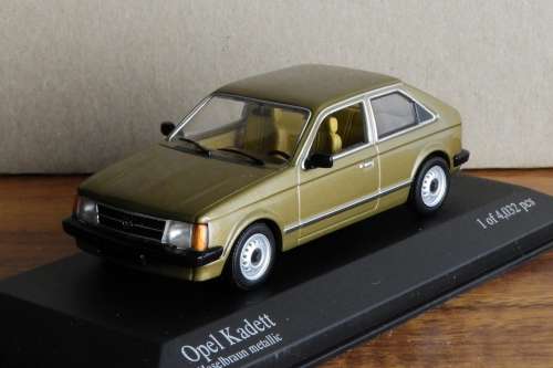 Opel Kadett 2 door (1979) Brown metallic by Minichamps