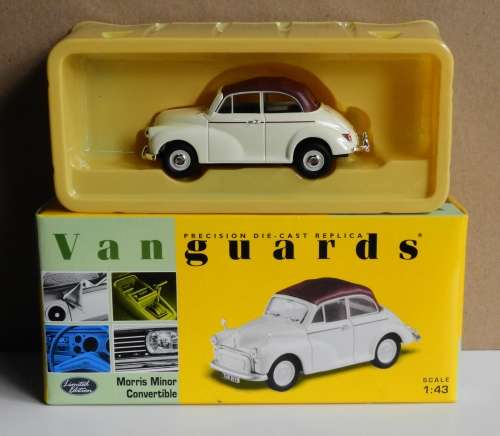 Vanguards Morris Minor Convertible by Lledo