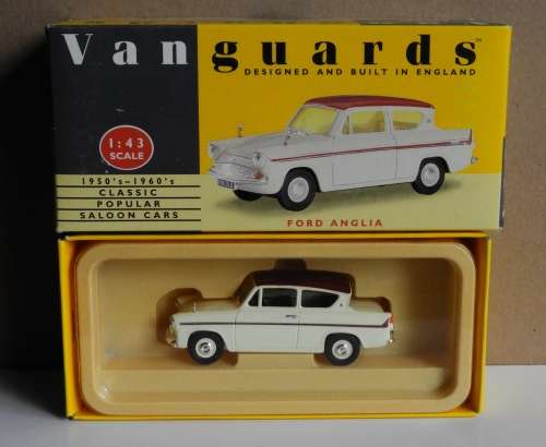 Vanguards Ford Anglia  - Classic Popular Saloon Cars by Lledo