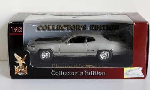 Plymouth GTX (1971) 1:43 by Yatming - Die Cast Metal Collection