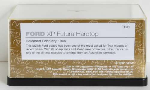 Ford XP Futura Hardtop (1965) 1:43 TRAX Orinigal Australian Motoring Legends series