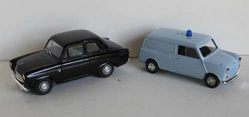 Ford Popular and Austin Mini "Heartbeat" Police Collection - Vanguards