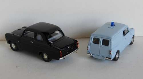Ford Popular and Austin Mini "Heartbeat" Police Collection - Vanguards