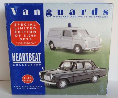 Ford Popular and Austin Mini "Heartbeat" Police Collection - Vanguards