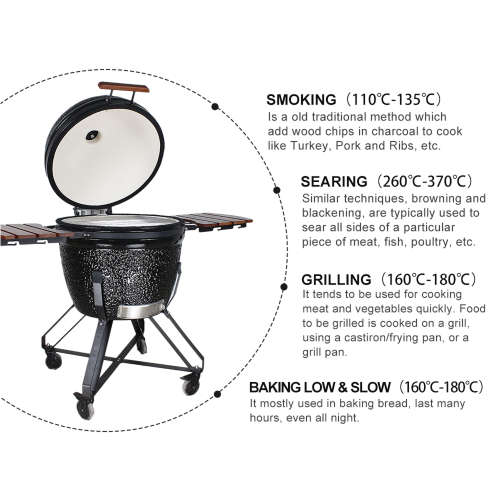 SEB Kamado Steel Ceramic Braai