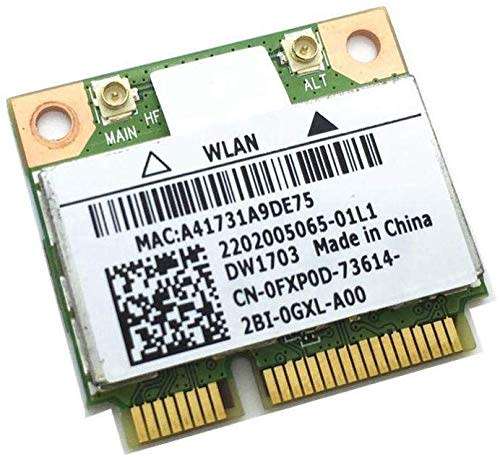 Mini Pci-e AR5B225 Wifi Wireless Network Lan Card Fit For Dell DW1703 Vostro 470 2420 2710 V1440 145