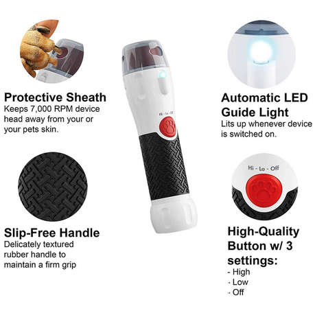 Pet Paw Rotating Nail File