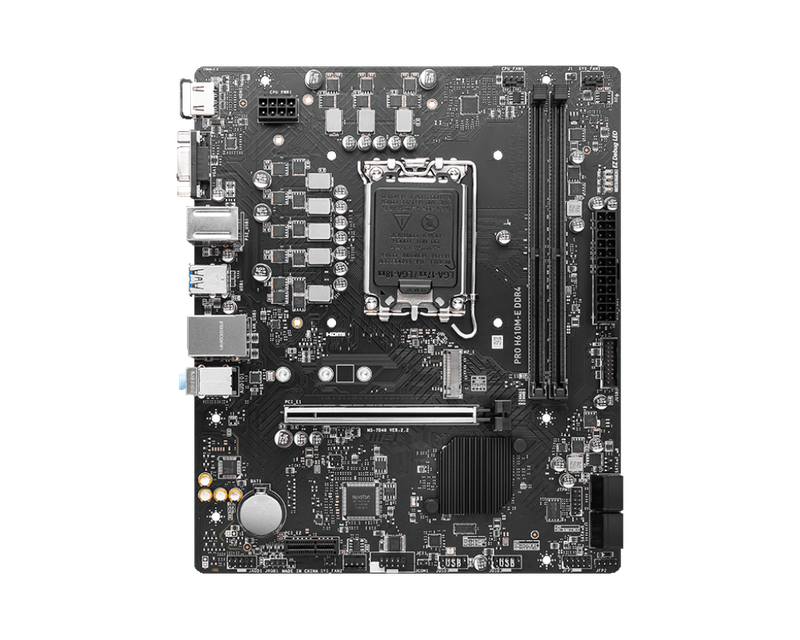 MSI H610M-E PRO Intel LGA1700 M-ATX Motherboard
