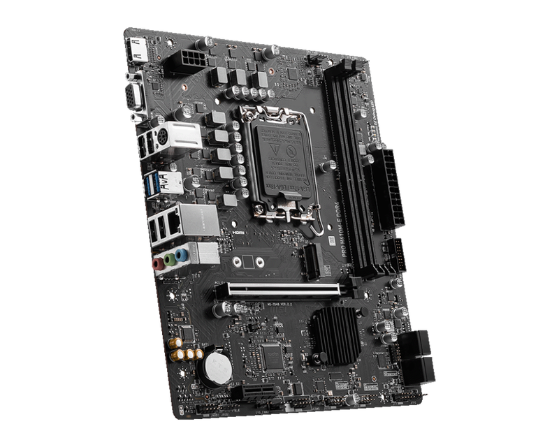 MSI H610M-E PRO Intel LGA1700 M-ATX Motherboard