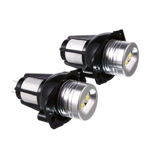 2X 10W BMW E60 E61 E63 E64 E70 X5 E71 X6 E82 E87 E89 Z4 E90 E91 M3 LED CANBUS Angel Eyes light