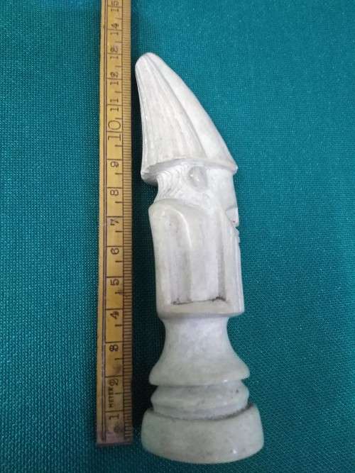5 Stone Figurines - Biggest Height = 12.5cm - C  Pics 4 Condition