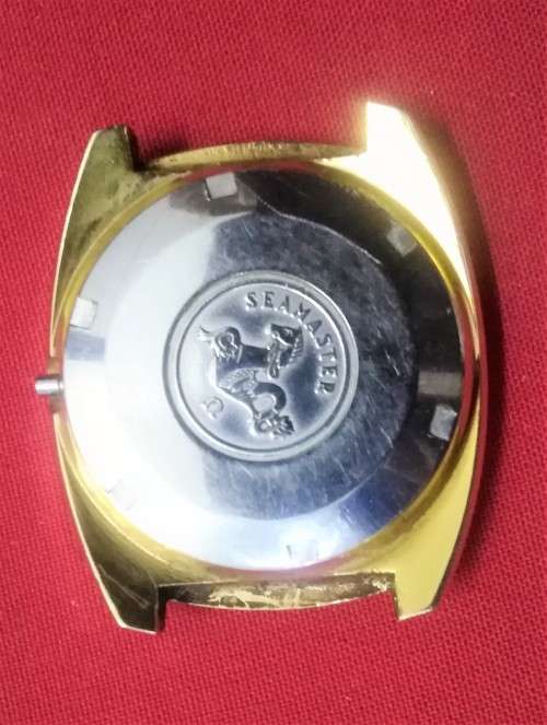 Omega Case Ref 166.087  Gold Plated -C  Pics 4 Condition